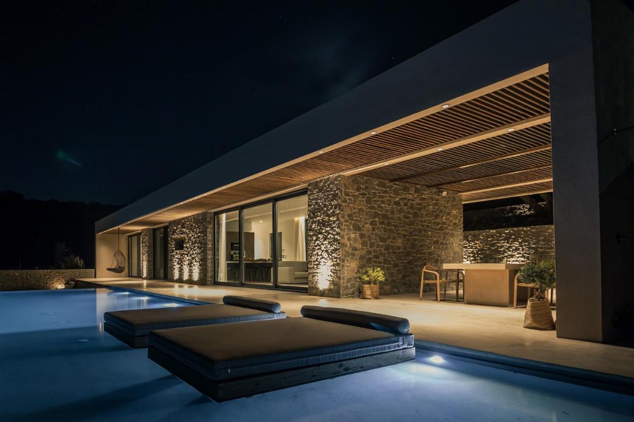 Nuez Villas Mokhlos Bagian luar foto